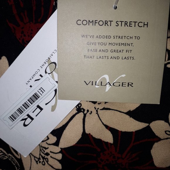 NWT SZ 14 Floral Pants - Picture 3 of 4